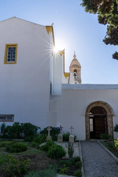 Faro Portugal Décembre 2020 Vue Sur Église Igreja Carmo Faro — Photo