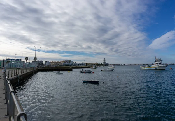 Isla Cristina Spanien Januari 2021 Fiskehamnen Och Hamnen Isla Cristina — Stockfoto