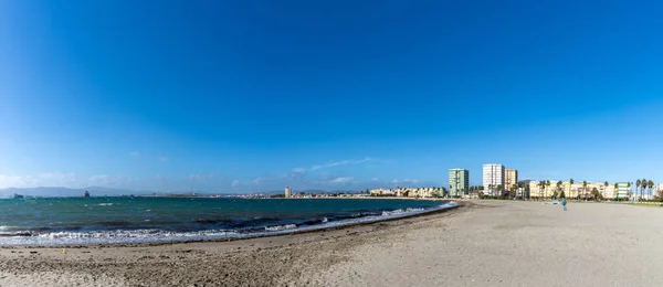 Linea Concepcion Hiszpania Stycznia 2020 Widok Panoramiczny Linea Concepcion Plażę — Zdjęcie stockowe