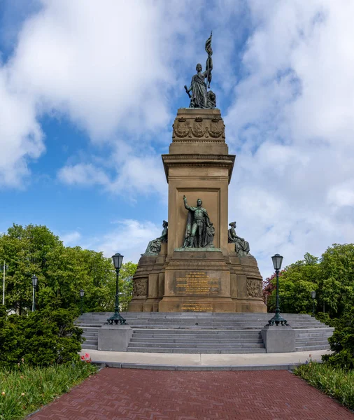 Haye Pays Bas Mai 2021 Vue Sur Monument Indépendance Haye — Photo