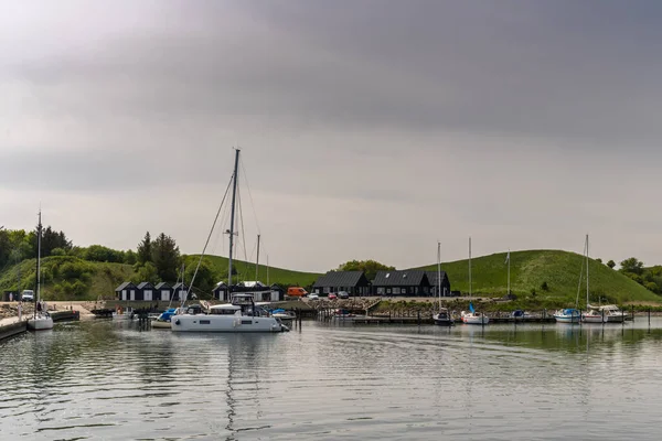 Ejerslev Lyng Denmark June 2021 Picturesque Harbour Marina Ejerslev Lynd — 图库照片