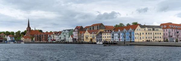 Sonderborg Dinamarca Mayo 2021 Panorama Los Edificios Históricos Frente Mar — Foto de Stock