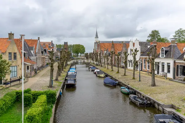 Слотен Нидерланды Мая 2021 Года Центр Города Живописного Голландского Города — стоковое фото