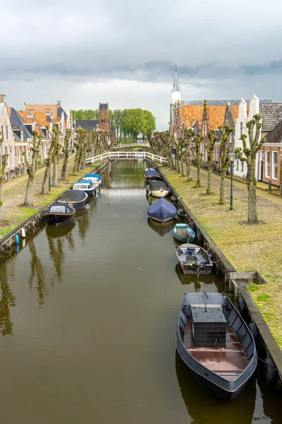 Слотен Нидерланды Мая 2021 Года Центр Города Живописного Голландского Города — стоковое фото