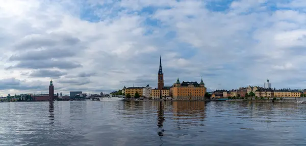 Stockholm Schweden Juni 2021 Stadtpanorama Von Gamla Stan Und Der — Stockfoto