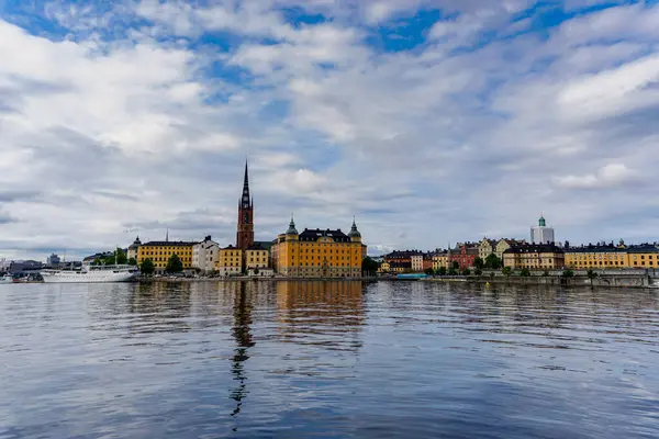 Stockholm Schweden Juni 2021 Stadtansichten Von Gamla Stan Und Der — Stockfoto