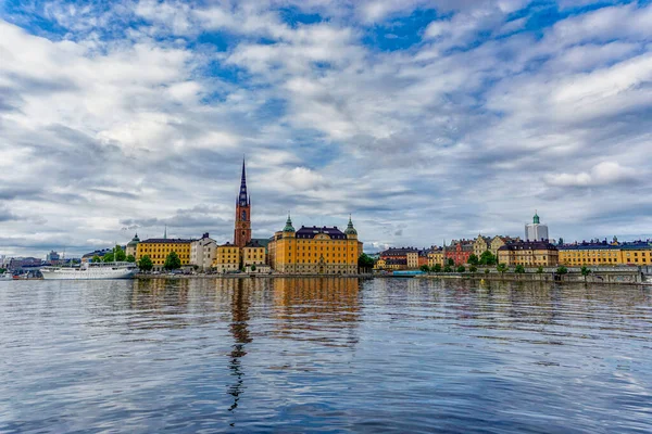 스톡홀름 스웨덴 2021 스톡홀름 Gamla Stan Riddarholmen Church — 스톡 사진