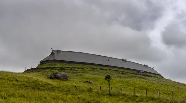 Flakstad Norvège Juillet 2021 Vue Musuem Viking Lofoten Près Flakstad — Photo