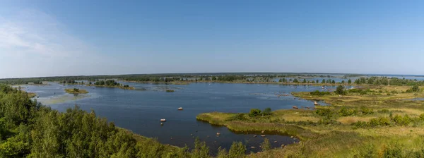 Panorama View Coastal Islands Kvarken Archipelago Blue Sky — Stock Photo, Image