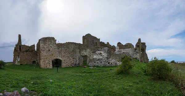 Toolse Estónia Agosto 2021 Vista Das Ruínas Castelo Toolse Norte — Fotografia de Stock