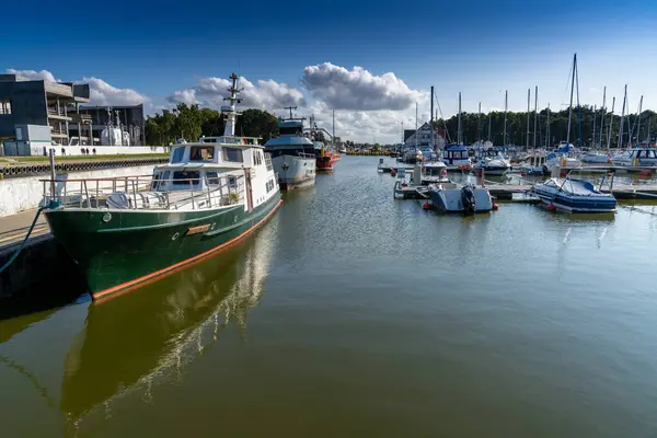 Leba Pologne Septembre 2021 Vue Panoramique Sur Les Plages Leba — Photo