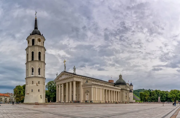 Βίλνιους Λιθουανία Αυγούστου 2021 Θέα Του Καθεδρικού Ναού Του Βίλνιους — Φωτογραφία Αρχείου