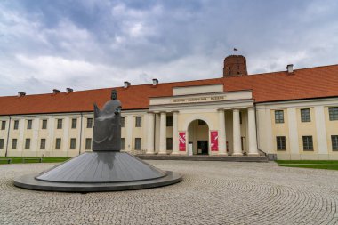 Vilnius, Litvanya - 30 Ağustos 2021: Litvanya Ulusal Müzesi Yeni Cephane