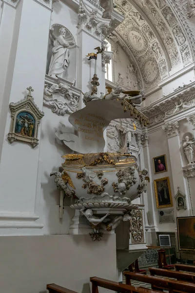 Вільнюс Литва Серпня 2021 Внутрішній Вигляд Церкви Святого Петра Святого — стокове фото