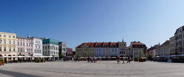 Bygdoszcz Poland September 2021 Panorama View Historic Stary Rynek City — Stock Photo, Image