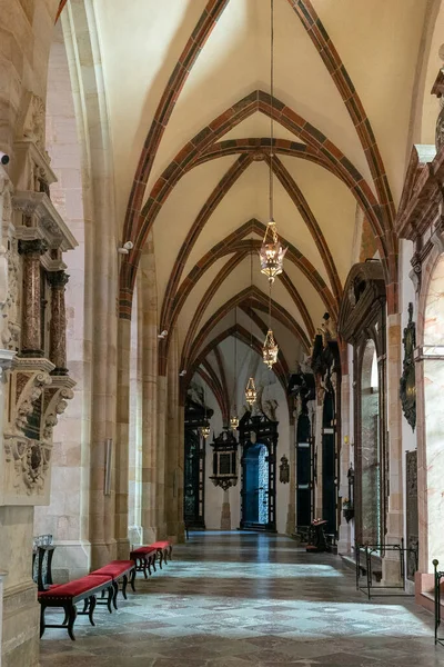 Gniezno Poland September 2021 Interior View Royal Gniezno Cathedral — Stock Photo, Image