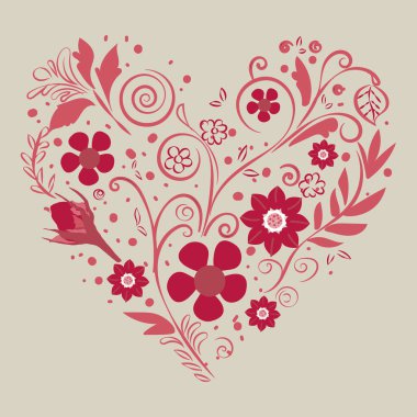 Kalpleri ve gülleri olan sevimli bir arka plan, düğünler için romantik aşk tasarımı, damgalama ve baskılar..