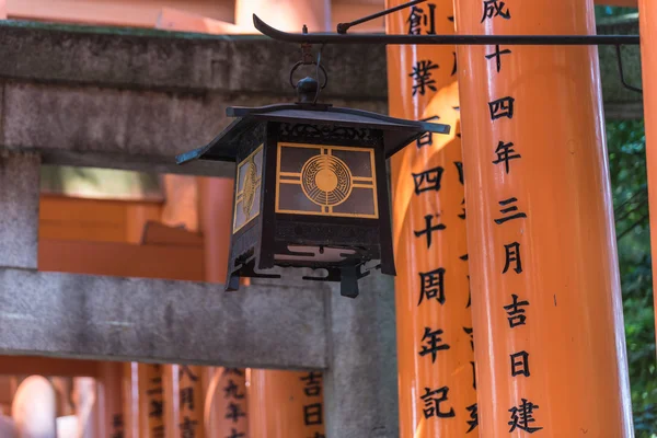 Lantern in temple of japan — Stock Photo, Image