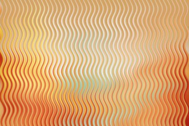 Sıcak renklere sahip soyut dalgalı desen ve hoş aksanlar