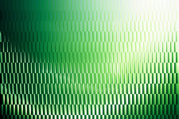 Dikey çizgiler ve ışık efektiyle soyut yeşil desenli arkaplan