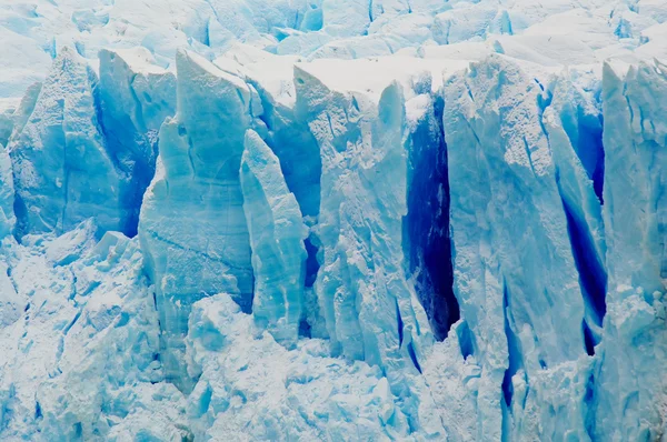 Het blauwe ijs van Perito Moreno — Stockfoto