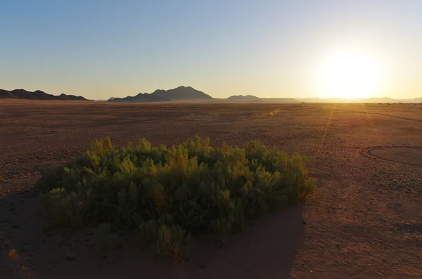 砂とナミブ砂漠の岩 — ストック写真