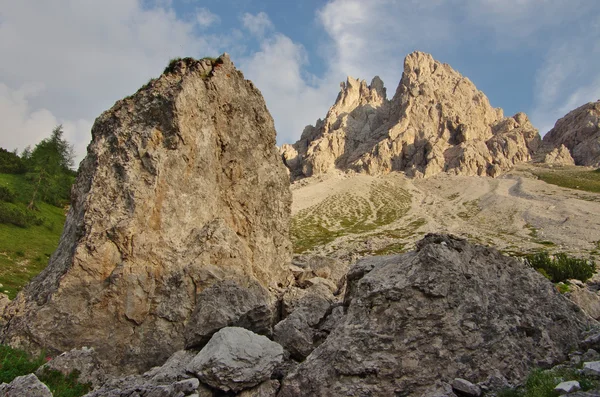 Dolomitas paisajes, Crode dei Longerin —  Fotos de Stock