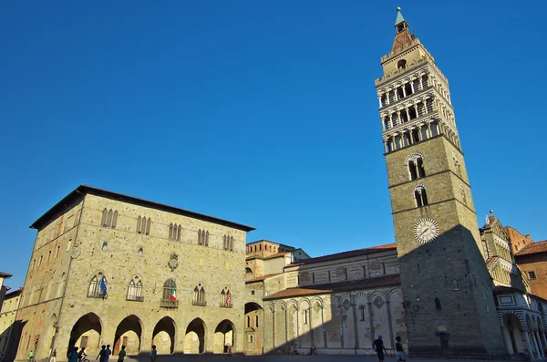 PISTOIA,IT - View of the central square Royalty Free Stock Images