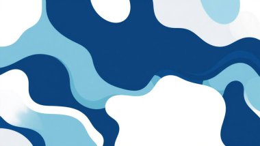 Soyut dalga arkaplanı. Mavi arkaplan. vektör