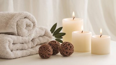 Masada spa tedavisiyle kompozisyon