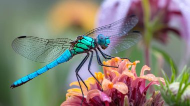 Çiçekteki yusufçuk