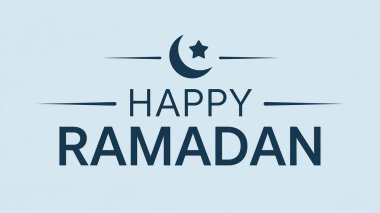 Ramazan Mübarek. Tebrik kartı tasarımı. vektör illüstrasyonu