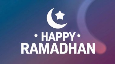 Mutlu Ramazan Kareem tebrik kartı.