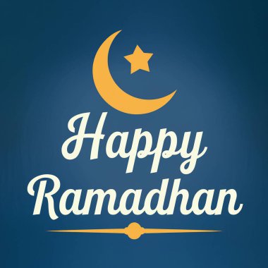 Ramazan Kareem Ay ve Yıldızla selamlaşıyor