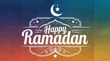 Ramazan Kareem tebrik kartı. Vektör. resimleme.