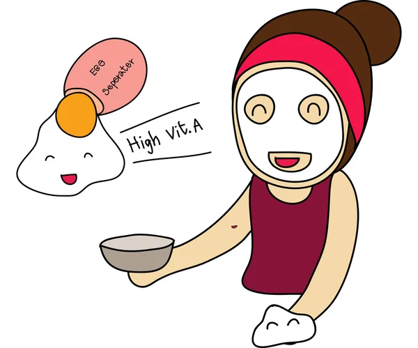 doğal yumurta maskesi