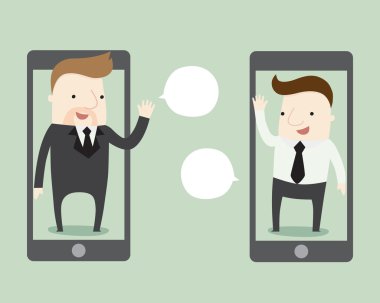 İş görüşmesi işveren ve çalışan arasında