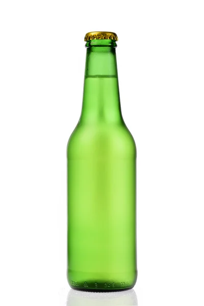 Zöld sörösüveg kis — Stock Fotó