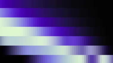Soyut gradyan pikseller animasyon, mavi ve beyaz mozaik arkaplan, dijital model hareket halinde. Hafif cyan 'dan derin donanmaya geçiş yapan soğuk, buzlu tonlarda pürüzsüz geometrik eğim. Teknoloji görselleri, LED ekranlar için modern minimal hareket dokusu