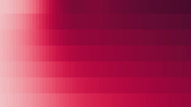 Pembe ve kırmızı pikselli animasyon ve düzgün dijital hareket. Zarif sıcak mozaik kırmızıdan kızaran tonlara dönüşüyor. Moda, sanat ya da romantik görsel altyapı için mükemmel..