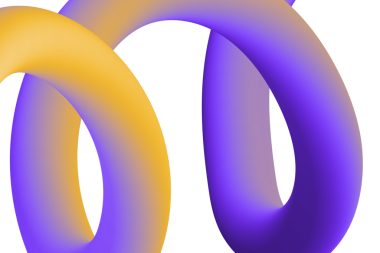 Mor ve altın renkli 3 boyutlu geometrik kurdele zarif sarmallar ve ipeksi düz eğimler. Modern sanat eserleri teknoloji, hareket ve yaratıcı altyapılar için idealdir..