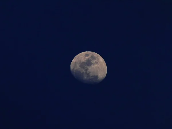 A lua crescente Lua — Fotografia de Stock