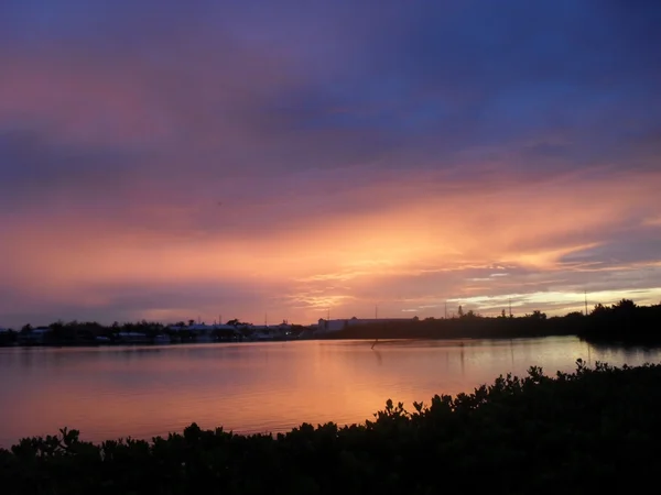 Puesta de sol en Marathon Key Florida —  Fotos de Stock