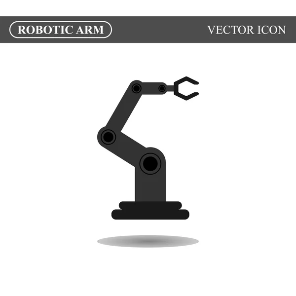 Icône de bras robotique — Image vectorielle