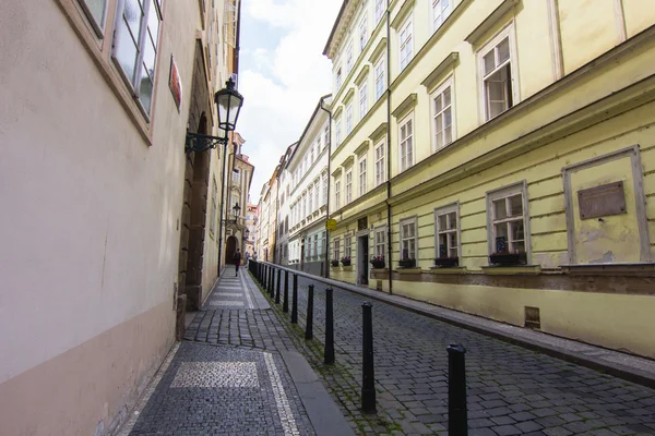Calle vacía de Praha — Foto de Stock