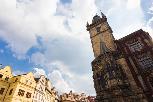 Prag şehir merkezinde Gotik Kulesi