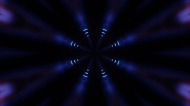 Psikedelik Kaleydoskop Patlaması simetrik kaleydoskop şekilleri patlıyor ve canlı renklerle beatendly döngülerde şekil değiştiriyor