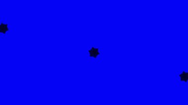 Psikedelik Kaleydoskop Patlaması simetrik kaleydoskop şekilleri patlıyor ve canlı renklerle beatendly döngülerde şekil değiştiriyor