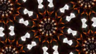 Psychedelic Kaleidoscope Burst Symmetric kaleidoscope shapes bursting and morphing with vibrant colors on beatfriendly loops