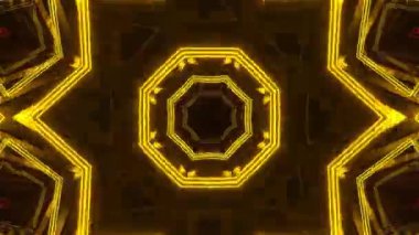 Psychedelic Kaleidoscope Burst Symmetric kaleidoscope shapes bursting and morphing with vibrant colors on beatfriendly loops